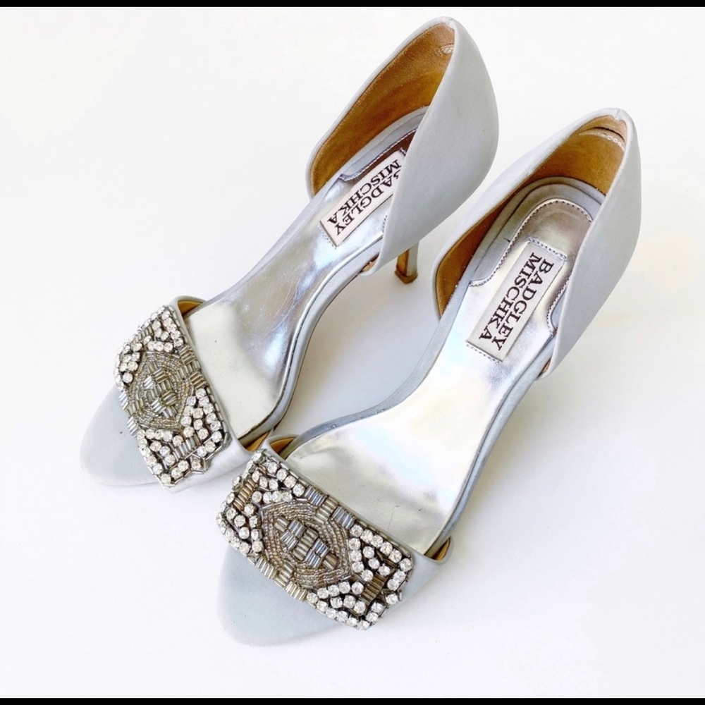 Badgley Mischka Alessandra Jeweled D’Orsay Pump